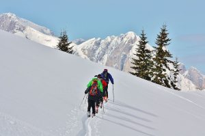 Le escursioni sulla neve